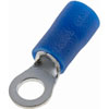 86415 16-14 Gauge Ring Terminal, No. 6, Blue - image 1