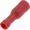 86419 22-18 Gauge Female Bullet Terminal, .157 in., Red - image 3