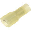 86429 12-10 Gauge Male/Female Set, .250 in., Yellow - image 1
