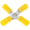 86444 12-10 Gauge 4-Way Terminal, Yellow - image 1