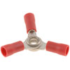 86449 22-18 Gauge 3-Way Terminal, Red - image 1