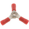 86449 22-18 Gauge 3-Way Terminal, Red - image 2