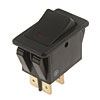 ROCKER RED LED 16 AMP - image 1