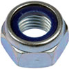 878-512 Hex Lock Nuts with Nylon Ring-Class 8- Thread Size M12-1.50, Height 12mm - image 1