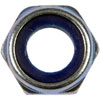 878-512 Hex Lock Nuts with Nylon Ring-Class 8- Thread Size M12-1.50, Height 12mm - image 2