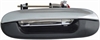 Exterior Door Handle Rear Left Chrome Lever Smooth Black House - image 1