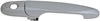 Exterior Door Handle Front Right With Keyhole Chrome Plastic - image 1