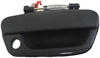 Exterior Door Handle Front Right Textured Black Plastic - image 1