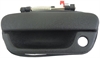Exterior Door Handle Front Left Textured Black Plastic - image 1