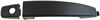 Exterior Door Handle Front Left With Keyhole Textured Black - image 1