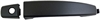 Exterior Door Handle Rear Right And Left Textured Black - image 1
