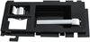 Interior Door Handle Front And Rear Right Smooth Black Metal - image 1