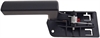 Interior Door Handle Front And Rear Left Textured Black Plastic - image 1