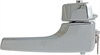 Interior Door Handle Front Right Chrome Plastic - image 1