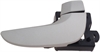 Interior Door Handle Front And Rear Right Silver Gray - image 1