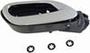 Interior Door Handle Front Right Kit Chrome - image 1
