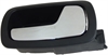 Interior Door Handle Rear Right Kit Chrome Lever Black Housing - image 1