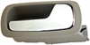 Interior Door Handle Rear Right Kit Chrome Lever Gray Housing - image 1