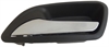 Interior Door Handle Front And Rear Left Chrome Lever Brown Housing Cocoa - image 1