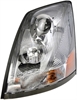 888-5526 Chrome Headlight Left Hand; 2004-2018 Volvo - image 1