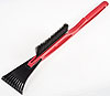 Snow Brush & Ice Scraper 3-1/4" Wide Scraper W/ Built-In Ice Breakers 21" Plastic Handle W/ Hand Grip - image 2
