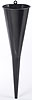 Plastic 18" Super Funnel 5" OD, Tapers to 1/2" OD - image 3