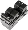 Power Window Switch - Master Left Side - Amber Color Backlight - image 3