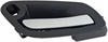 Interior Door Handle Front Right With Power Switch Hole Chrome Lever Black House - image 1