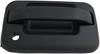 Exterior Door Handle Front Right Primed Black With Keyhole - image 1