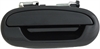 Exterior Door Handle Front Right Primed Black Without Keyhole - image 1