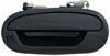 Exterior Door Handle Rear Left Smooth Black - image 1
