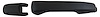 Exterior Door Handle Front Right And Rear Left Or Right Textured Without Push - image 1