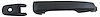Exterior Door Handle Front Left Without Push Button Start With Keyhole - image 1