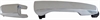 Exterior Door Handle Front Right And Rear Left Or Right Chrome Without Push - image 1