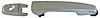 Exterior Door Handle Front Left Chrome Without Push Button Start With Keyhole - image 1