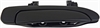 Exterior Door Handle Rear Right Smooth Black Lever Textured Black Housing - image 1