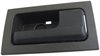Interior Door Handle Front or Rear Right Black Lever Gray Housing Manual Locks - image 1