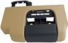 Interior Door Handle Rear Left Black Lever Beige Housing Adobe - image 1