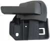 Interior Door Handle Front Right Textured Black - image 1