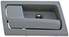 Interior Door Handle Front Or Rear Left Gray Flint