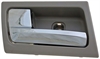 Interior Door Handle Front Or Rear Left Chrome Lever Stone Housing - image 1