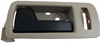 Interior Door Handle Front Left Black Lever Beige Housing Stone - image 1