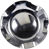 Brushed Aluminum Wheel Center Cap - image 1