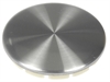 Brushed Aluminum Wheel Center Cap - image 1