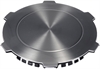 Brushed Aluminum Wheel Center Cap - image 1