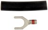 90901 Builders Series Uninsulated 16-22ga Spade Connectors with Heat Shrink Tubing - image 4
