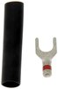 90902 Builders Series Uninsulated 16-22ga #8 Spade Connectors with Heat Shrink Tubing - image 3