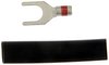 90902 Builders Series Uninsulated 16-22ga #8 Spade Connectors with Heat Shrink Tubing - image 4