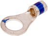 90909 Builders Series Uninsulated 14-16ga #10 Ring Connectors with Heat Shrink Tubing - image 2