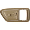 Interior Door Handle Left Front/Rear Bezel Smooth Tan - image 2